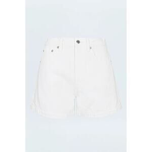 Pistola Saige Wide Leg Denim Shorts Sz 31 White Flared Leg